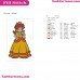 Princess Daisy Super Mario Land Embroidery Design
