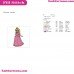 Princess Peach Super Mario Bros Embroidery Design