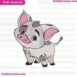 Pua Moana Embroidery Design 1