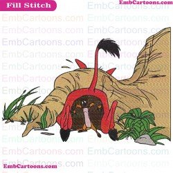 Pumbaa Timon And Pumbaa Embroidery Design 3