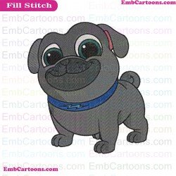 Puppy Dog Pals Bingo Embroidery Design