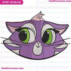 Puppy Dog Pals Hissy Face Embroidery Design