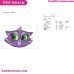 Puppy Dog Pals Hissy Face Embroidery Design