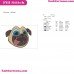 Puppy Dog Pals Rolly Face Embroidery Design