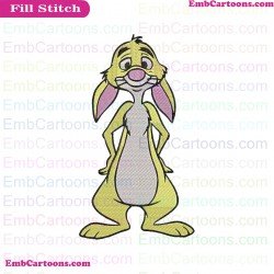 Rabbit Winnie The Pooh Embroidery Design