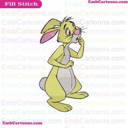 Rabbit Winnie The Pooh Embroidery Design 2