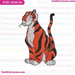 Rajah Aladdin Embroidery Design