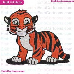 Rajah Baby Aladdin Embroidery Design