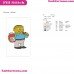 Ralph Wiggum The Simpsons Embroidery Design