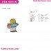 Ralph Wiggum The Simpsons Embroidery Design