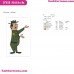 Ranger Smith 2 Yogi Bear Embroidery Design