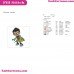 Robin 2 Teen Titans Go Embroidery Design