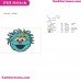 Rosita Sesame Street Embroidery Design