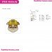 Rubble Face Paw Patrol Embroidery Design