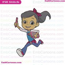 Ruby Rusty Rivets Embroidery Design