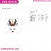 Rudolph Face Head Unicorn Reindeer Embroidery Design