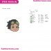Rusty Rivets Face Embroidery Design