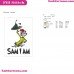 Sam I Am Dr Seuss Embroidery Design