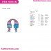 Satin Chenille 3 Trolls Embroidery Design