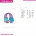 Satin Chenille Heads Trolls Embroidery Design
