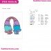 Satin Chenille Heads Trolls Embroidery Design