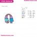 Satin Chenille Heads Trolls Embroidery Design