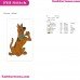 Scooby Doo Embroidery Design