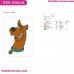 Scooby Doo Wink Eyes Embroidery Design