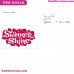 Shimmer And Shine Logo Embroidery Design