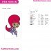 Shimmer Shimmer And Shine Embroidery Design