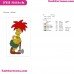 Sideshow Bob The Simpsons Embroidery Design