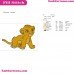Simba Baby The Lion King Embroidery Design