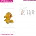 Simba Baby The Lion King Embroidery Design 2