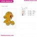 Simba Baby The Lion King Embroidery Design 2