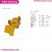 Simba The Lion King Embroidery Design 10
