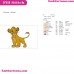 Simba The Lion King Embroidery Design 15