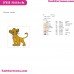 Simba The Lion King Embroidery Design 15
