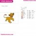 Simba The Lion King Embroidery Design 17