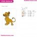Simba The Lion King Embroidery Design 18