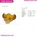 Simba The Lion King Embroidery Design 24