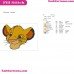 Simba The Lion King Embroidery Design 24