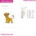 Simba The Lion King Embroidery Design 3