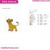 Simba The Lion King Embroidery Design 3