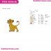 Simba The Lion King Embroidery Design 4
