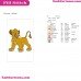 Simba The Lion King Embroidery Design 5