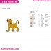 Simba The Lion King Embroidery Design 5
