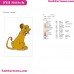 Simba The Lion King Embroidery Design 6
