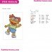 Skeeter Muppet Babies Embroidery Design