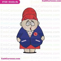 Southpark Embroidery Design 11