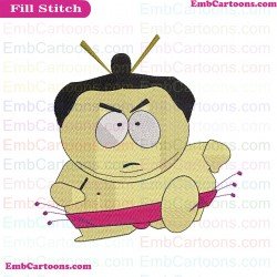 Southpark Embroidery Design 22
